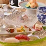 【真】　の技術の粋を尽くしたコース。単品でオーダーするよりもはるかにお得な構成で、店一押しです。