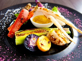 新鮮な食材に、調味料にもこだわりあり