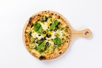 菜の華ファームで育てたバジルでソースを作った自信作！(テイクアウト1300円)
