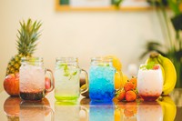 話題のイタリアンソーダ。インスタ映えします！
