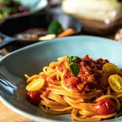 もちもちの生パスタと手づくりのソースが味わえます！