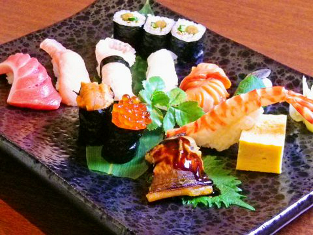 おすすめのネタが勢ぞろい『特上にぎり』