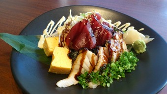 ランチの人気メニュー『どんぶりセット』