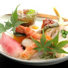 『風懐石』の料理、八寸。一つ一つの料理に心がこもっています