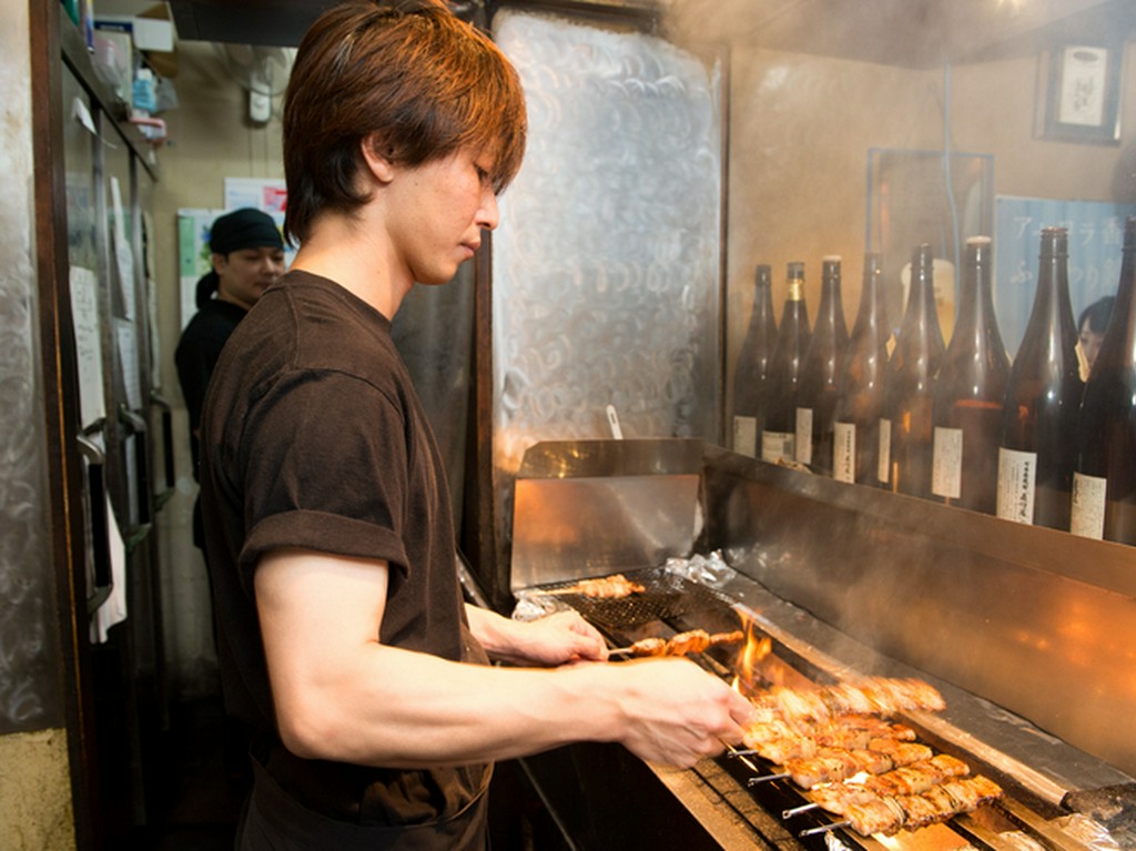一本一本丁寧に仕上げる自慢の味
