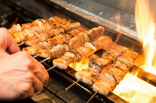 美味！　備長炭を使用した本格的な炭火焼