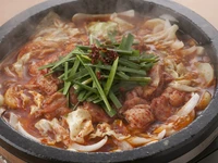 韓国胡椒と自家製醤油で旨辛スープ
でいただく!!
後をひく美味しさ!!