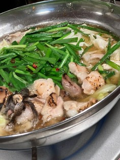 創作炙りもつ鍋