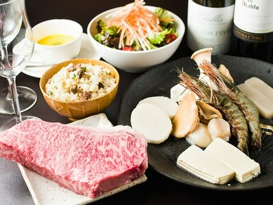 高級感溢れるコース料理をご堪能