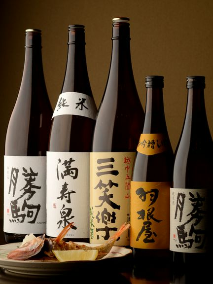 『勝駒』『満寿泉』など、富山の地酒をお見逃しなく