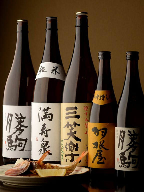 『勝駒』『満寿泉』など、富山の地酒をお見逃しなく