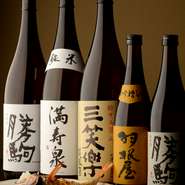 『勝駒』『満寿泉』など、富山の地酒をお見逃しなく