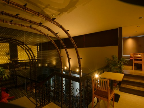 落ち着ける雰囲気の店内