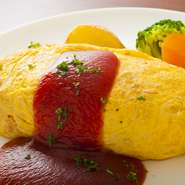 1500円

Omelet rice ketchup sauce