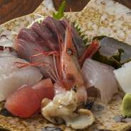 その日に入った活きの良い魚介をまるごと満喫！