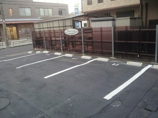 専用駐車場も完備!