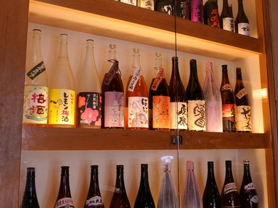 オリジナル焼酎をはじめ、めったにお目にかかれないものも