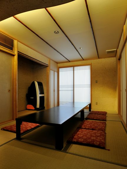 個室も完備。接待にも使える