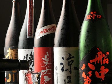 酒屋厳選の日本酒を多数ご用意！