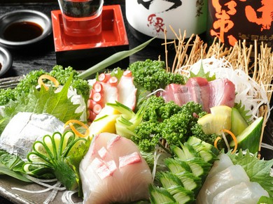 鮮度にこだわりあり。毎朝その日の推薦を仕入れています。