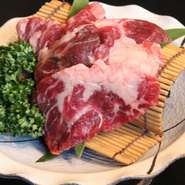 骨盤まわりのお肉。希少部位。