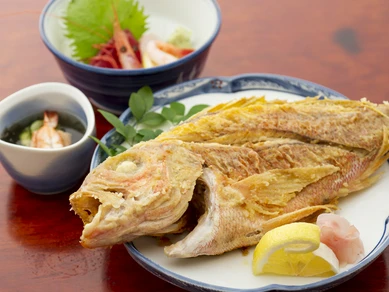 魚バター焼き定食