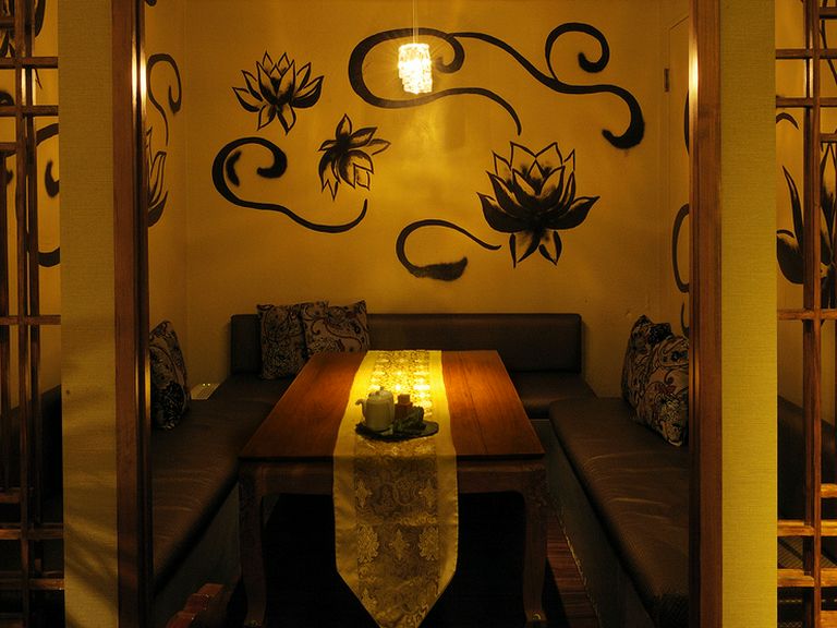 落ち着いた雰囲気の個室は、6名様以上でお使いください