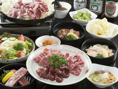 120分飲み放題込み!極上ラム肉食べ放題3980円〜