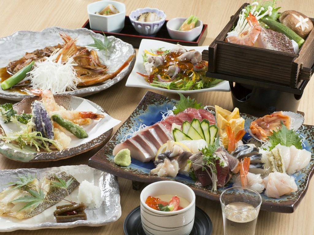 宴会にぴったりのコースもあります