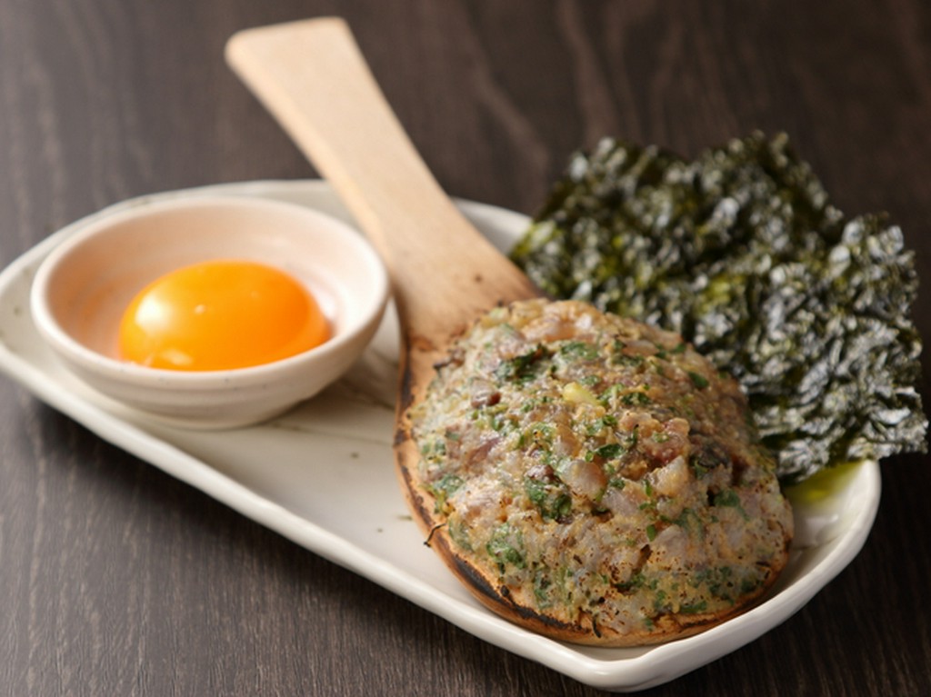 鯵炙りなめろう