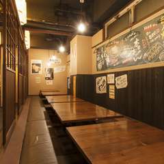 宴会にぴったりの掘りごたつ席