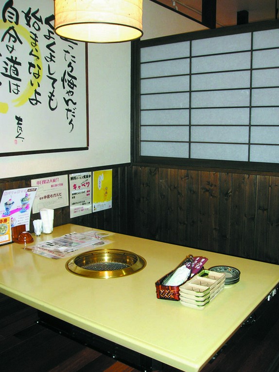 個室でゆっくりくつろげます