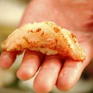 ～北海道産の高級魚を堪能～『キンキ』の握り