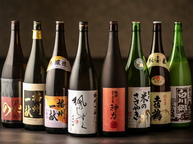 地元にこだわる！日本酒各種‼