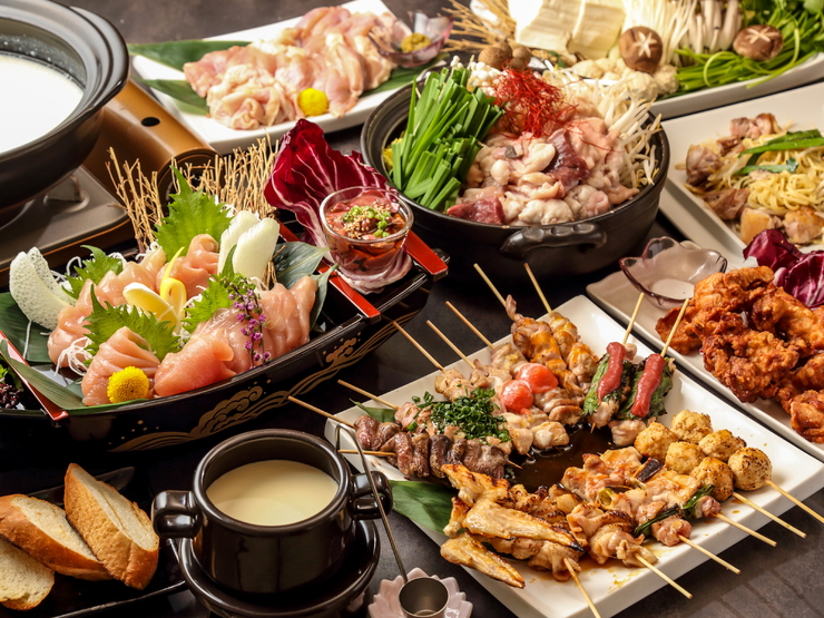 ● Hotpot course (reservation required) from 2,500 yen