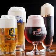 一度目はたっぷり泡を立て、落ち着くのを待ってから静かに注ぎ直す…そんな手間ひまをかけることで、ビール本来の旨みが際立つ逸品に変身！　「同じビールなのに味が違う」と驚く人もいるそう。ぜひ一度お試しあれ。