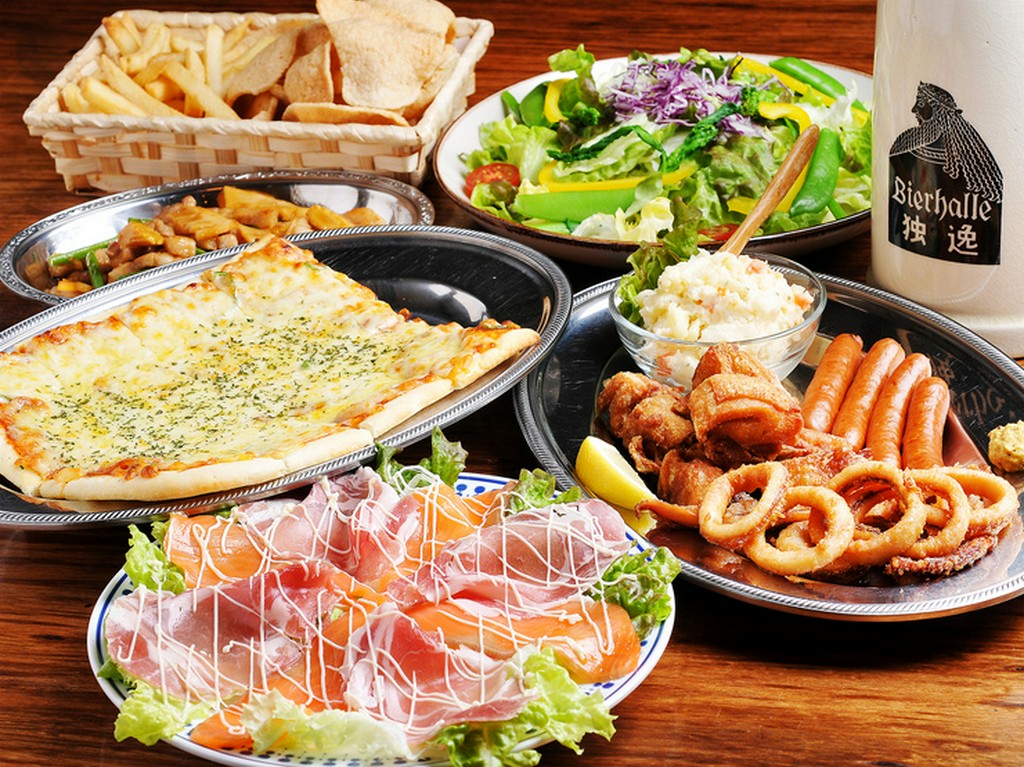 コース料理は、お手頃な1500円からご用意