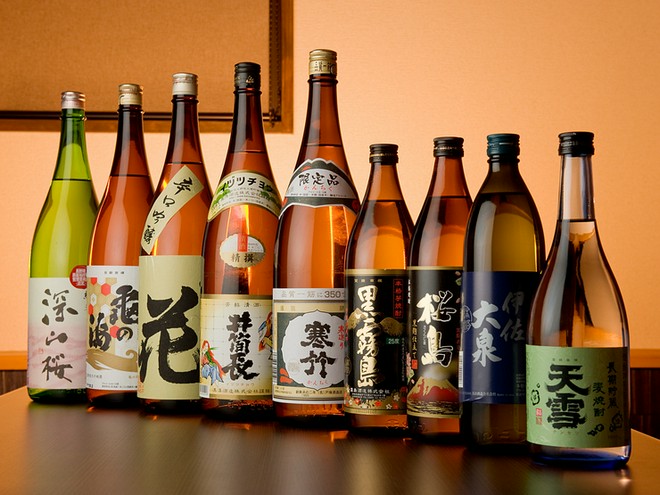 日本酒にこだわっている