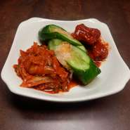 全て自家製です。女性が食せるよう、甘目に仕上げてあります。