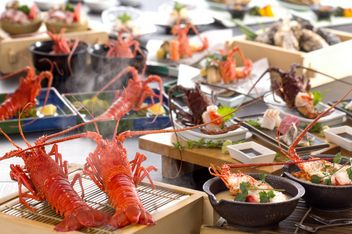 伊势龙虾 蒸海鲜料理 华月