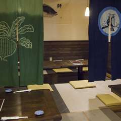 宴会にお勧めのゆったりとしたお座敷席。人数等ご相談下さい