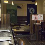 心を込めて丁重に調理する、今日のお値打ち品を紹介する、ビールを丁寧にそそぐなど、食べて楽しく過ごせる空間をお客様に提供できるよう、細やかなサービスを心掛けています。