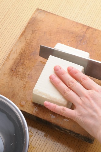本当のお粥のような食感の豆腐粥