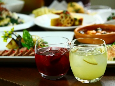 女子会限定！料理7品＋飲放 6500円→5500円（金・土祝前日除く）