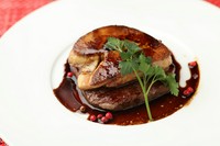 牛フィレ肉とフォアグラのロッシーニ