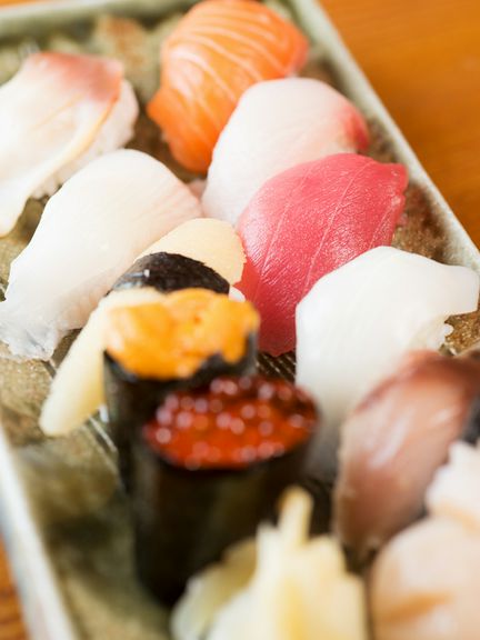 旬の魚介が存分に味わえる『北の味 握り寿司』