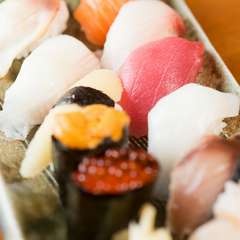 旬の魚介が存分に味わえる『北の味　握り寿司』