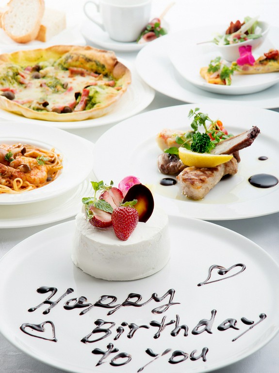 各種記念日には【アニバーサリーコース】￥２７００が大好評！