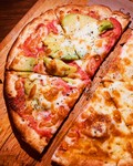 自由な組み合わせで2つの味を楽しむ事ができます。
