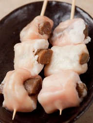 【串焼ほたる川】オリジナル！　『丸腸ごぼう』